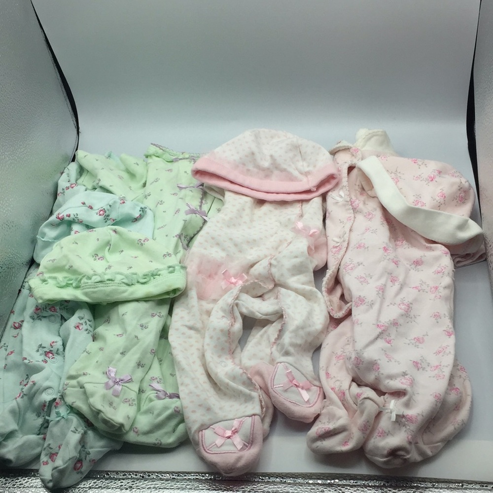 Little me 4 sleeper pajamas 3 months